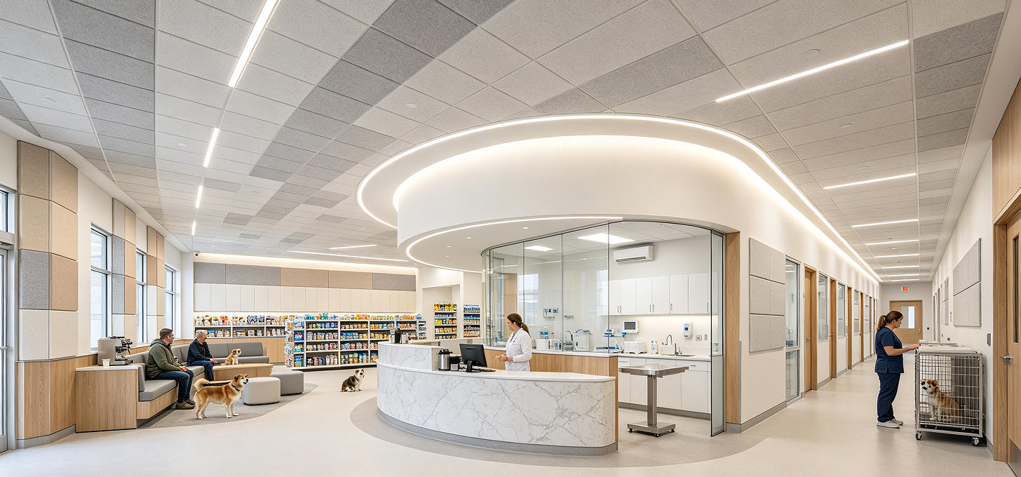 medical grade fabric acoustic panels
