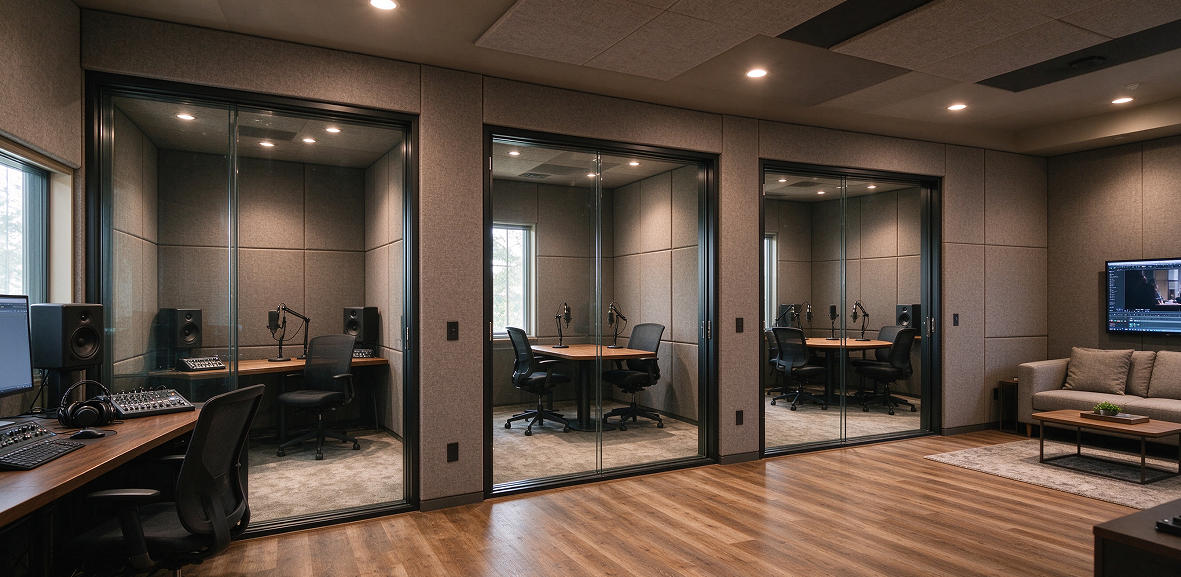 podcast studio acoustics