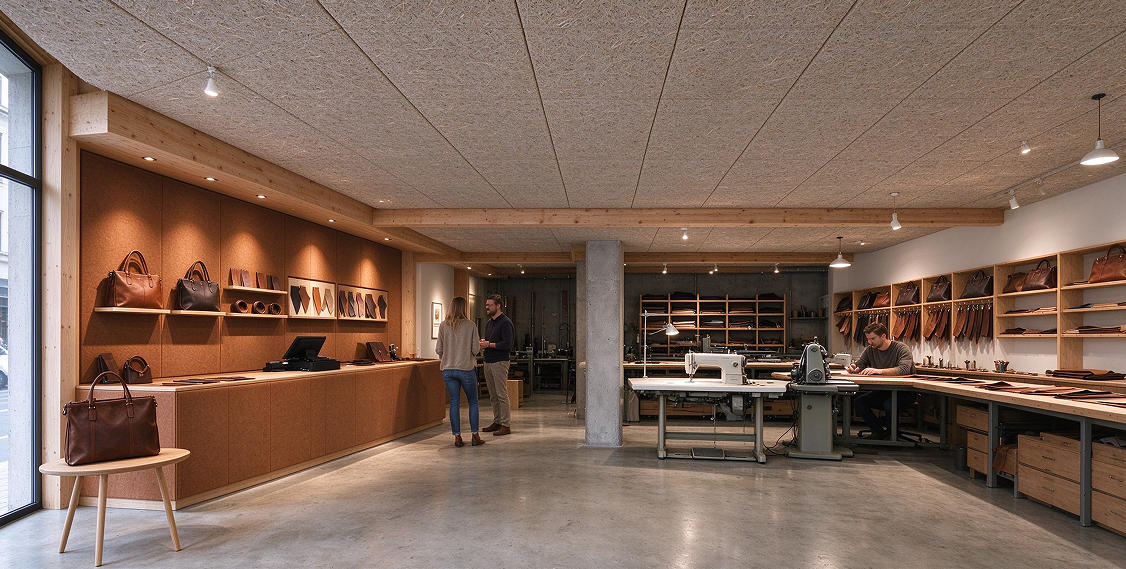 wood wool acoustic panels