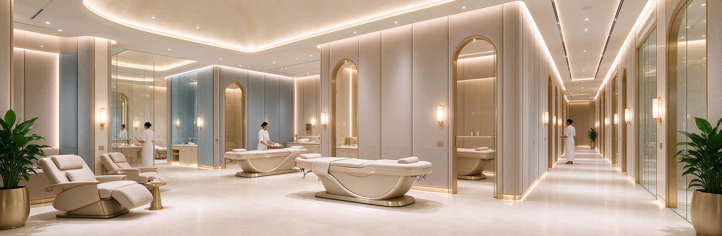 luxury spa acoustics
