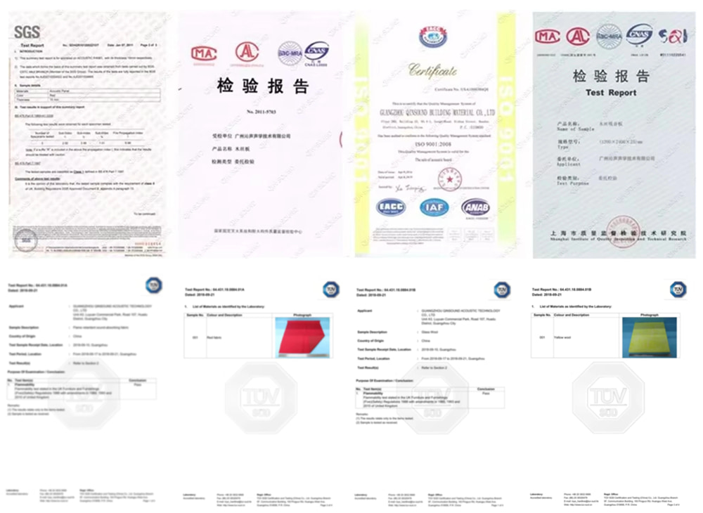 Sound Insulation Certification