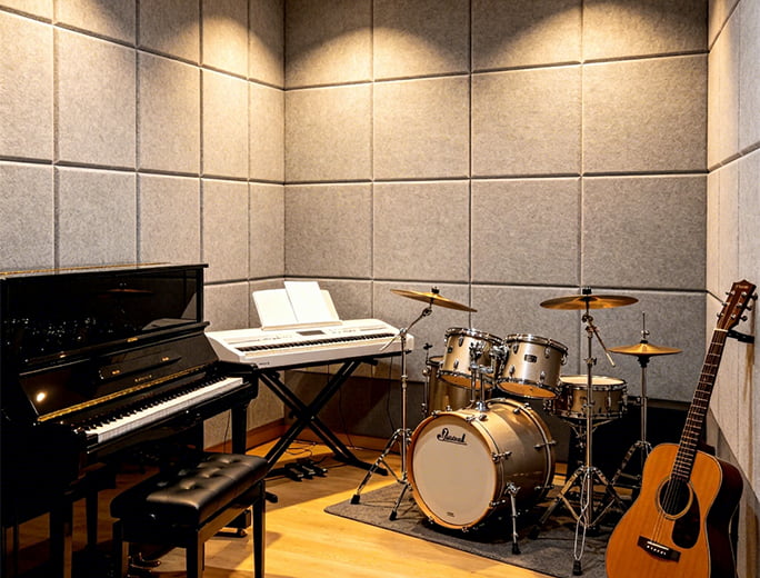 School Music Room Isolation