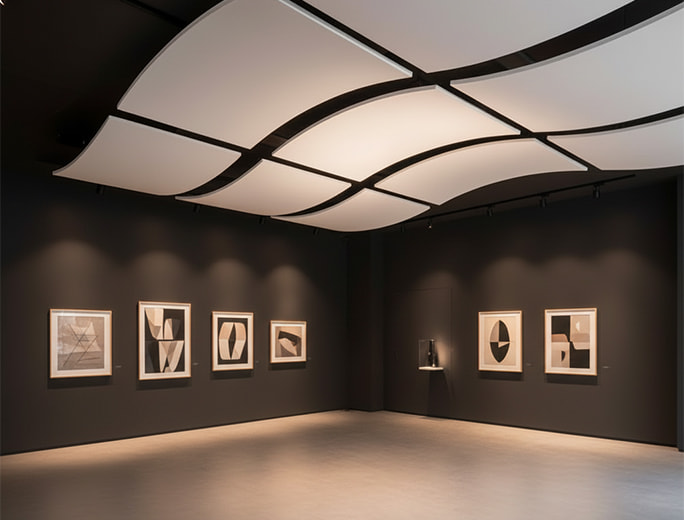 Minimalist Art Gallery Acoustics