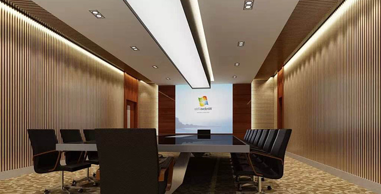 Grooved Acoustic Panel