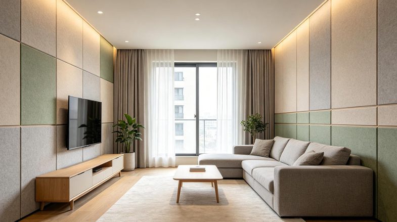living room acoustic panels