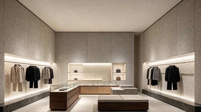 wood wool acoustic ceiling