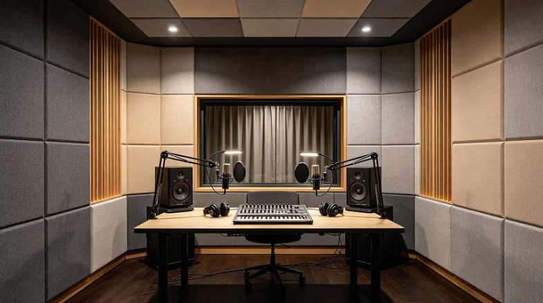 podcast studio acoustics