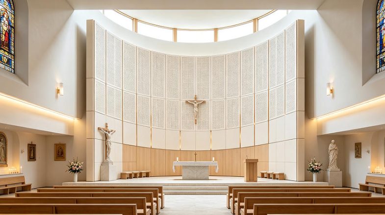 grooved perforated acoustic panel