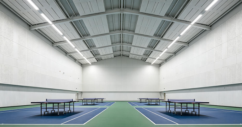 grooved perforated acoustic panels