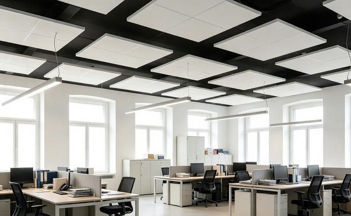 fiberglass acoustic ceiling tiles