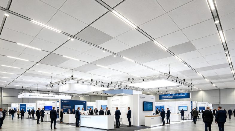 exhibition hall acoustic ceiling