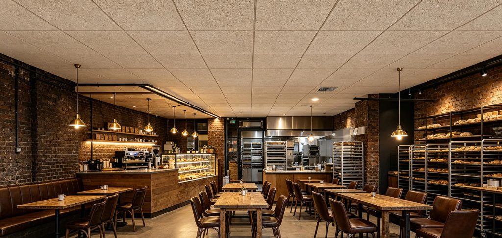bakery cafe acoustic ceiling