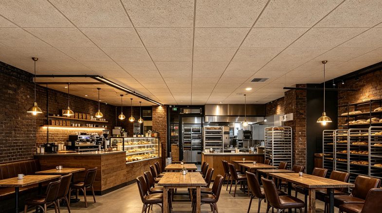 bakery cafe acoustic ceiling