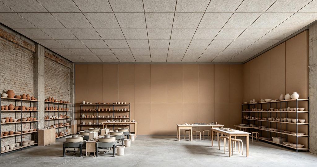 ceramic studio acoustics