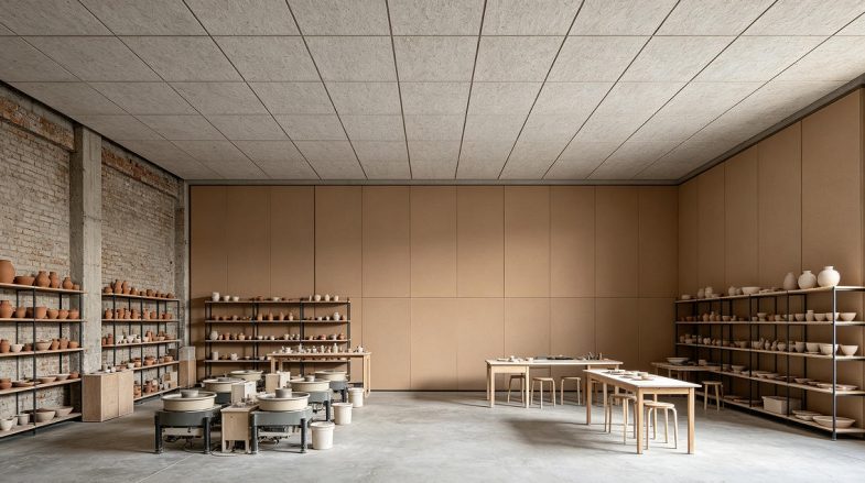 ceramic studio acoustics