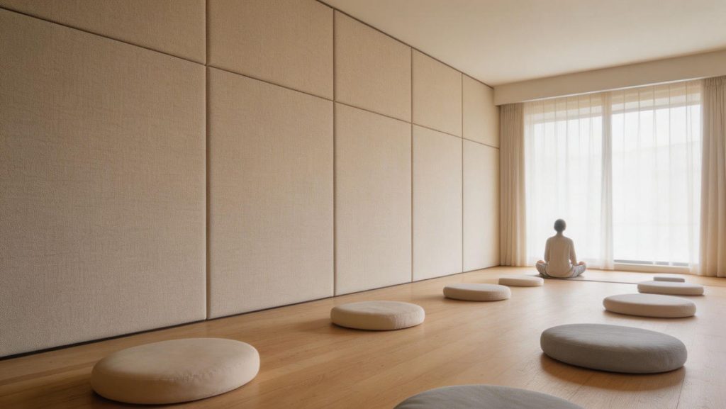 mindfulness meditation center acoustics