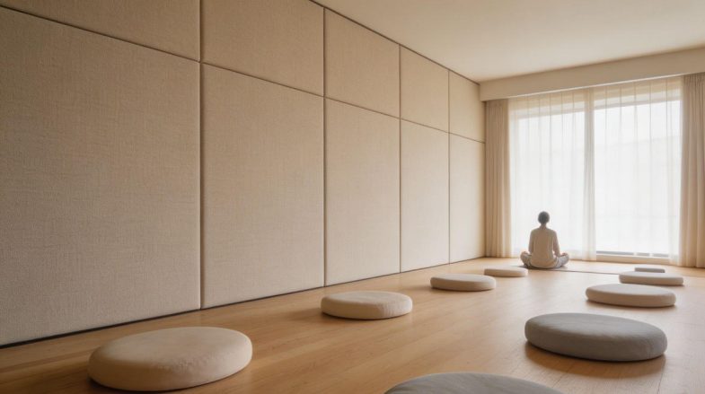mindfulness meditation center acoustics