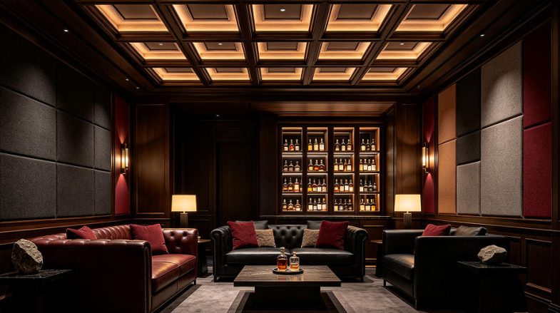 cigar lounge acoustics
