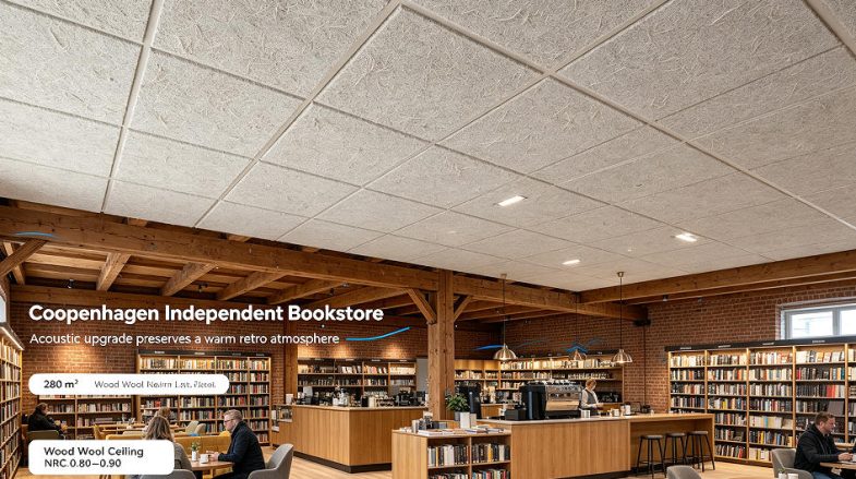 wood wool acoustic panels
