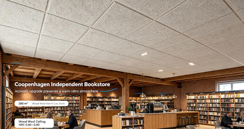 wood wool acoustic panels