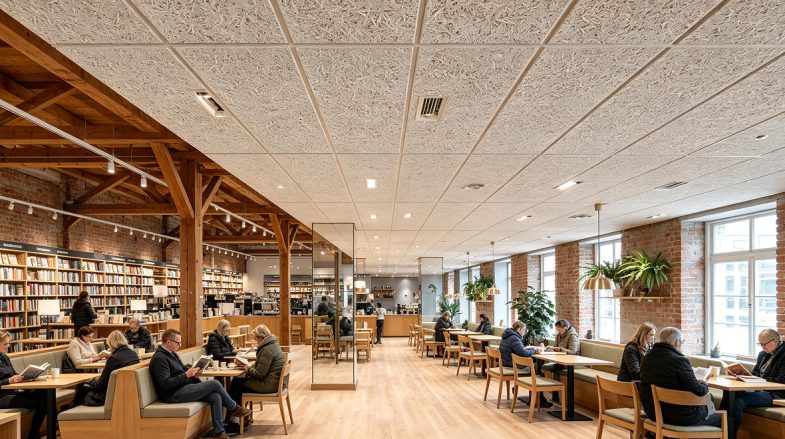 wood wool acoustic panels