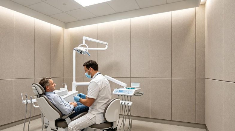 medical grade fabric acoustic panels