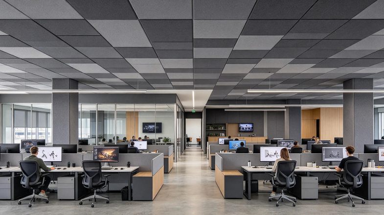recycled polyester acoustic panels
