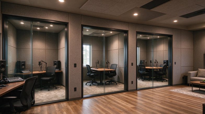 podcast studio acoustics