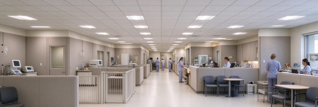 veterinary hospital acoustics