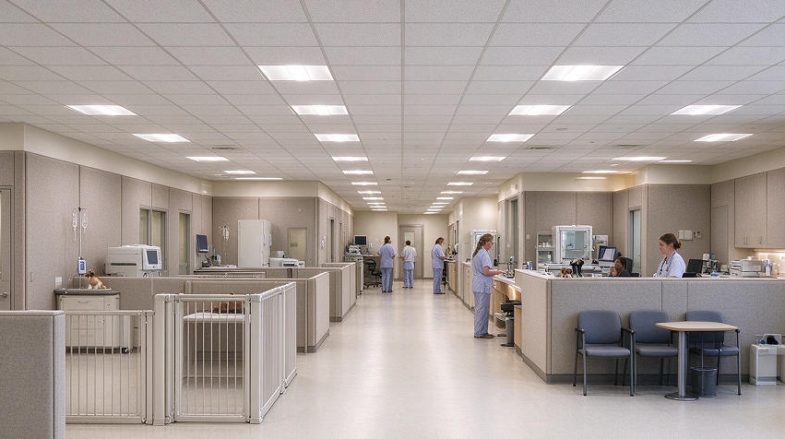 veterinary hospital acoustics