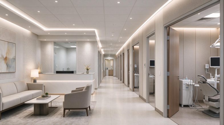 medical grade fabric acoustic panels