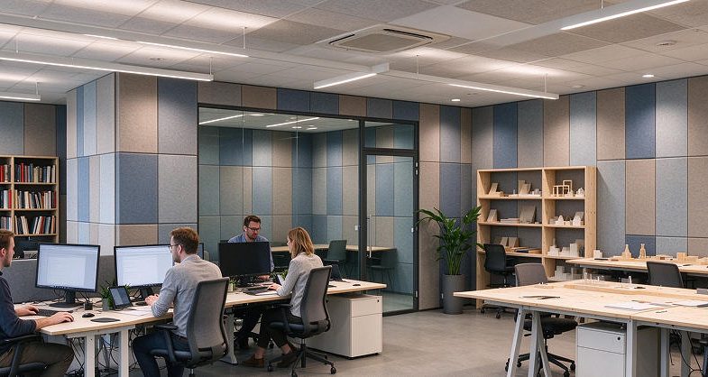 recycled polyester acoustic panels